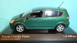 Toyota Corolla Verso 2004 Met Oxford verde real modelo Minichamp escala 1:43 - Imagen 1 de 6