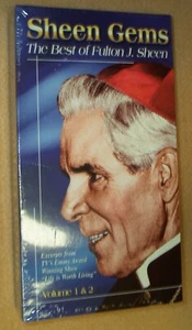 Fulton J. Sheen - Sheen Gems The Best Of Fulton J. Sheen - RARE VHS tape - NEW - Bild 1 von 2