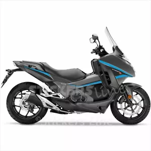 Adesivi Honda INTEGRA 750 DCT Sport 2014-2020 compatibili carena AZZURRO/NERO - Foto 1 di 3
