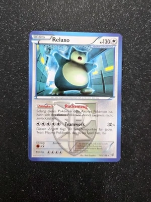 Pokemon Karte Relaxo 101/135 Plasma Sturm Deutsch - Bild 1 von 4