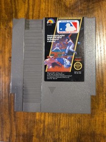 MLB Major League Baseball (Nintendo Entertainment System, 1987) NES 