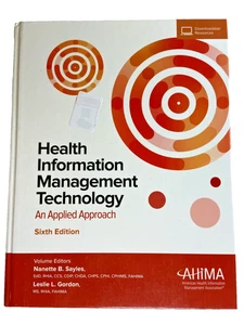Health Information Management, 6th Edition — Hardcover — Good Condition - Foto 1 di 3