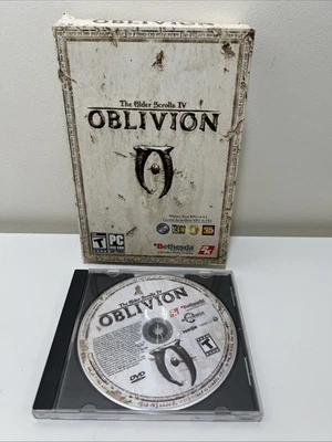 The Elder Scrolls IV Oblivion (PC, 2006) Game & Box Only - Image 1 of 4