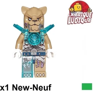 Lego Minifigure Chima Strainor Saber Tooth Tiger Lion Armor LOC086 New - Picture 1 of 1