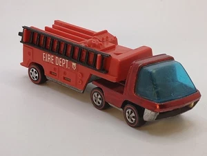 Vtg. 1969 Hot Wheels Redlines Heavyweights Fire Engine Dept. Red Hong Kong NICE! - Picture 1 of 14