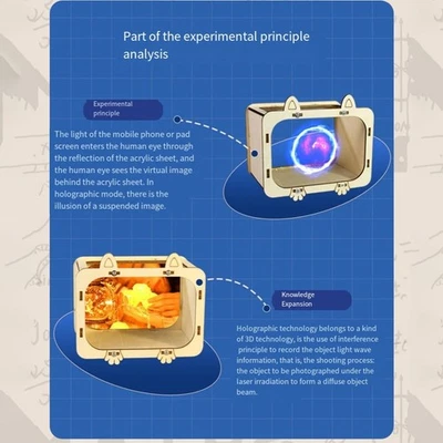 Binden Sie Schüler mit einer holografischen 3D-Projektionserfahrung zum Selberm - Image 1 of 4