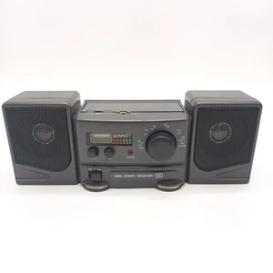 Vintage Sonnet Mini Compo Reciever AM/FM tragbares Radio Retro getestet & funktionsfähig - Bild 1 von 19