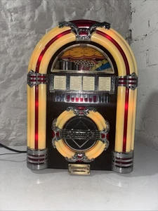 CROSLEY JUKEBOX CR-11 AM/FM RADIO Cassetta Edizione da Collezione, Usato, Testato - Foto 1 di 16