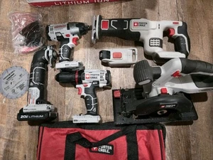 Porter-Cable PCCK6116 20V MAX Li-Ion Cordless 6-Tool Combo Kit READ DESCRIPTIO - Picture 1 of 4