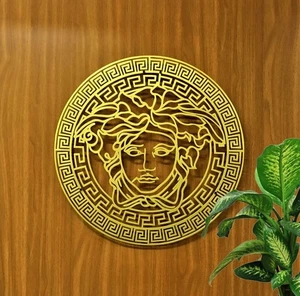 Versace Metal Medusa Wall Art Greek Mythological Monster made with Metal hanging - Picture 1 of 3