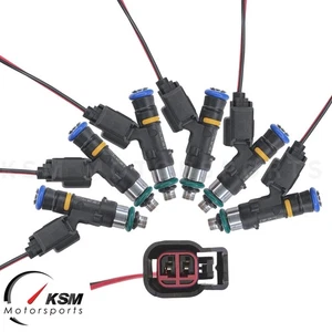 Set 6 x 850cc fuel injectors for NISSAN SKYLINE R33 GTS-T RB25DET FIT BOSCH EV14 - Picture 1 of 19