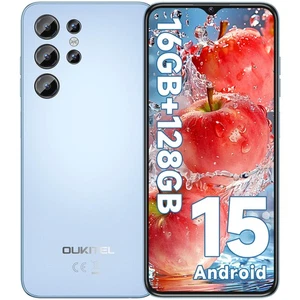 OUKITEL C1 Smartphone Android 15 16GB 128GB/1TB Telefono Cellulare 2025 6.52 HD - Foto 1 di 24