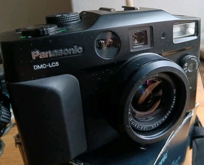 Panasonic Lumix LC 5 schwarz,  neuwertig, damaliger Preis um die 1200 Euro - Bild 1 von 4
