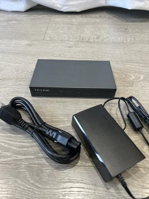 TP-Link TL-SF1008P 8-Port 10/100Mbps Fast Ethernet Desktop Switch, 4 PoE Ports  - Image 1 of 4