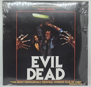 Vintage 1984 Horror Classic Evil Dead Vinyl Soundtrack by Joseph LoDuca Sealed - Picture 1 of 13