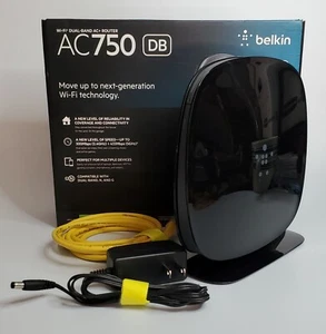 Belkin AC750 DB Wi-Fi Dual Band AC+ Router - Used - Untested  - Picture 1 of 2