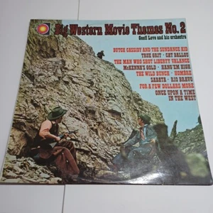 Big Western Movie Themes No. Geoff Love His Orchestra Vintage Vinyl Record LP   - Picture 1 of 12