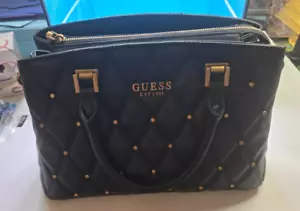 Guess EST 1981 Black Paded Purse - Picture 1 of 7