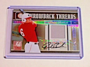 2008 Elite Extra Edition Throwback Threads Jersey Autograph Gordon Beckham /100 - Picture 1 of 1