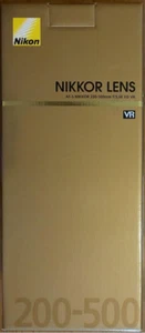 Nikon Telephoto Zoom Lens AF-S NIKKOR 200-500mm f / 5.6E ED VR New From Japan - Picture 1 of 1