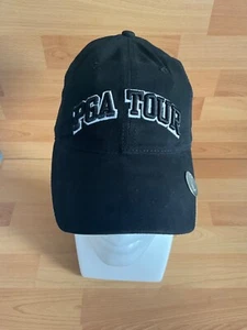 Unisex PGA Tour schwarze Baseballkappe/Hap - brandneu - verstellbar - Bild 1 von 8