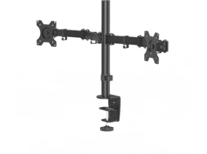 Soporte monitor - Hama Holder, 13" a 32" 2 Brazos, VESA 75x75-100x100, 180º, 8kg - Imagen 1 de 10