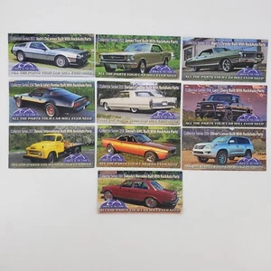 ROCKAUTO Collector Car Magnets Run 351 to 360 (352 353 354 355 356 357 358 359) - Picture 1 of 11
