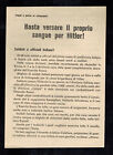 Original USSR WW2 Surrender Leaflet Dropped on Italian Troops Safe Passage POW 7