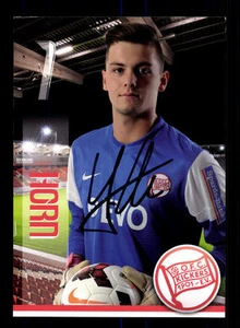 Yannic Horn Autogrammkarte Kickers Offenbach 2013-14 Original Signiert+A 161863 - Bild 1 von 2
