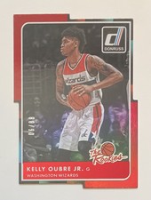 2015-16 Donruss The Rookies #24 Kelly Oubre Jr Inspirations Die-Cut Red RC /88