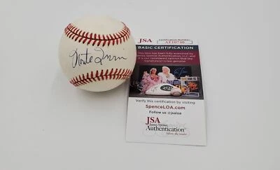 Monte Irvin Signed Baseball Rawlings Official National League JSA COA NY Giants - Image 1 of 4