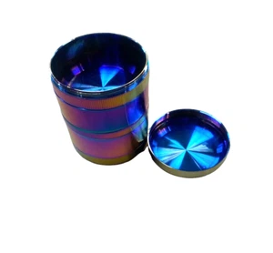 2.5" 5 PC Herb Spice Crusher Smoke Tobacco Grinder w/ Storage Multi-Use - Picture 1 of 23