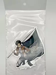 Soporte de acrílico bandera Attack on Titan Levi Ackerman Survey Corps - Imagen 1 de 2