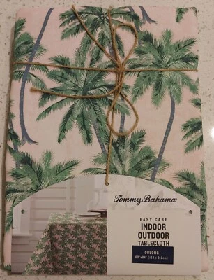Tommy Bahama Mantel Interior Exterior Tropical Oblongo 60" x 84" Foto 1 de 4