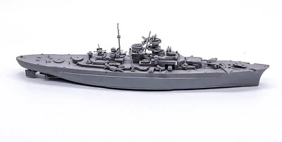 Modélisme Militaire Navire de Guerre Bateau Modèle en Plastique Gris 39 CM - Photo 1/4