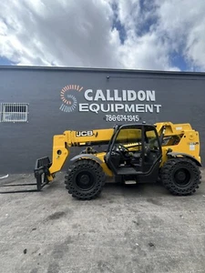 2014 Telehandler Reach Forklift JCB 507-42 Solid Tires 7000lbs - Picture 1 of 20