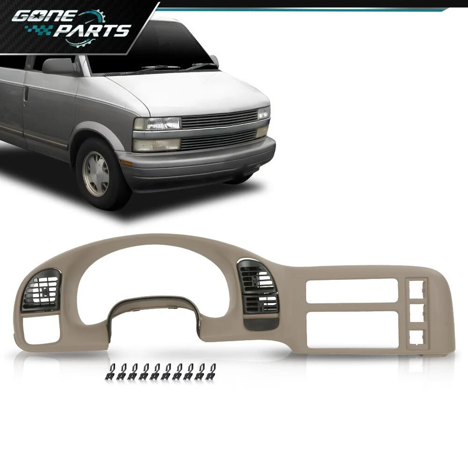 Fit For Chevrolet Astro 1995-2005 Gmc Safari Dash Cluster Trim Bezel Panel - Image 1 of 4