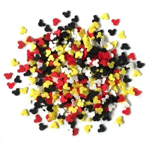 Mouse Ears Sprinkletz - Buttons Galore Embellishments NK109 Polymer Clay SET 2 - Picture 1 of 2