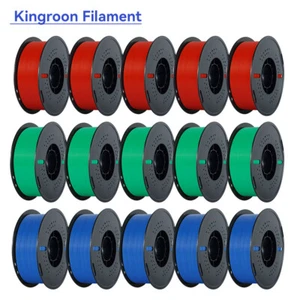 10KG PLA PLA+ PETG Matt High Speed 1,75mm 3D Drucker Filament Konvolut Spule Blau - Bild 1 von 53