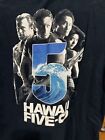 Hawaii Five-O Men's Navy  T Shirt 5-0 TV Show Size Medium M Film Movie Crew