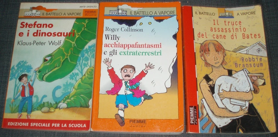 Branscum / Collinson /Wolf - Lotto 3 libri per ragazzi - Il battello a vapore - Immagine 1 di 1