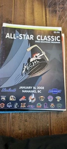 2002 BCHL BCJHL 32ND ANNUAL ALL STAR CLASSIC PROGRAM NANAIMO CLIPPERS HOST - Picture 1 of 1