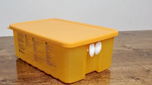 Tupperware Fridgesmart Gemüse Obst Vorratsbehälter 7 Tassen Orange Neu - Bild 1 von 4