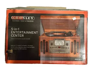 Nuevo Tocadiscos Crosley 5 en 1 Centro de Entretenimiento CR704-PA Músico Nuevo en Caja - Imagen 1 de 9