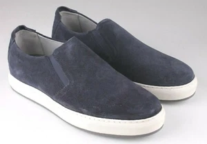 NEW Mens Strellson Blue Leather Suede Casual Shoes 43 EUR 10 US 9 UK - Picture 1 of 8