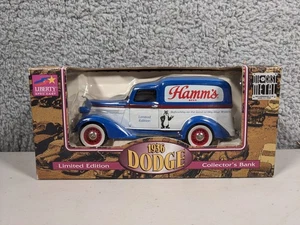 Hamm's Beer 1936 Dodge Delivery Truck Die Cast Model Bank Edizione Limitata - Foto 1 di 3