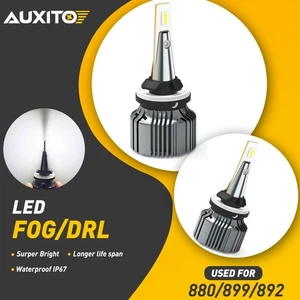AUXITO 880 890 LED Fog Light Bulbs for Chevrolet Pontiac Dodge Foglight DRL Lamp - Picture 1 of 11