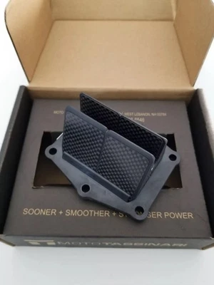 V305 Honda CR250R V-Force jaula/bloque de 3 cañas con pétalos de fibra de carbono CR 250 Foto 1 de 4