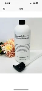 Philosophy The Microdelivery Exfoliating Daily Facial Wash Face 32 oz W/ PUMP - Picture 1 of 3