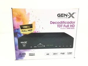 SINTONIZADOR TDT GEN X TDT FULL HD 19376101 - Imagen 1 de 5